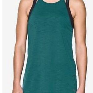 Under Armour | UA Threadborne Heat Gear High Neck Racerback Tank Top
